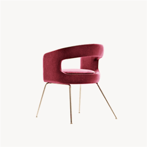 Oval Wire Storage Chair