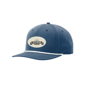 R258 Richardson® Performance Light Blue Cap W/White Rope