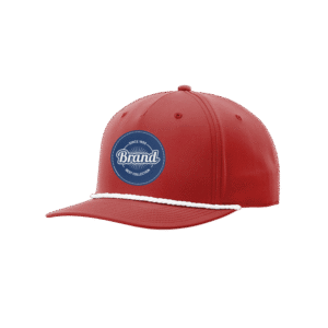 R258 Richardson® Performance Red Cap W/White Rope